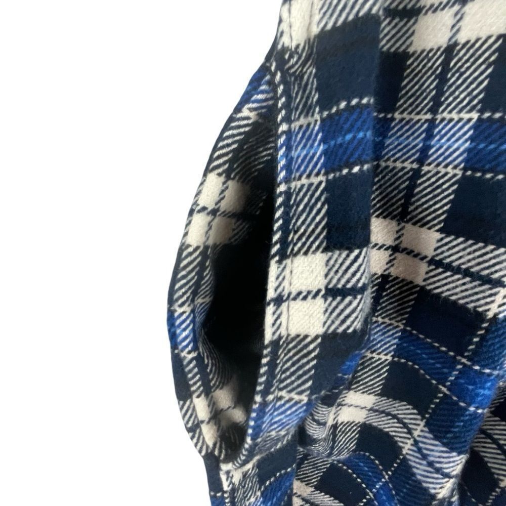 Men's Orvis 100% Cotton‎ Flannel Plaid Shirt Jacket Large - Picture 5 of 14